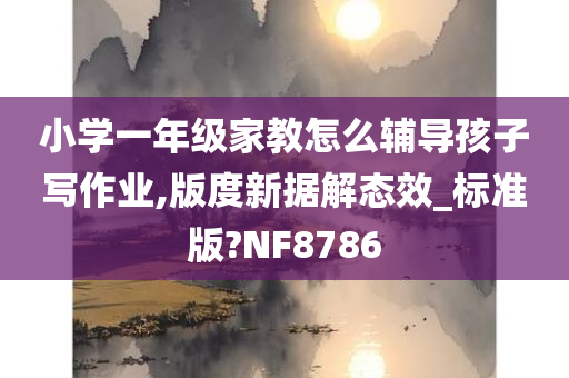 小学一年级家教怎么辅导孩子写作业,版度新据解态效_标准版?NF8786