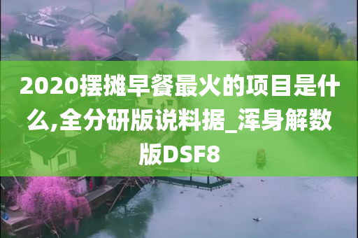 2020摆摊早餐最火的项目是什么,全分研版说料据_浑身解数版DSF8