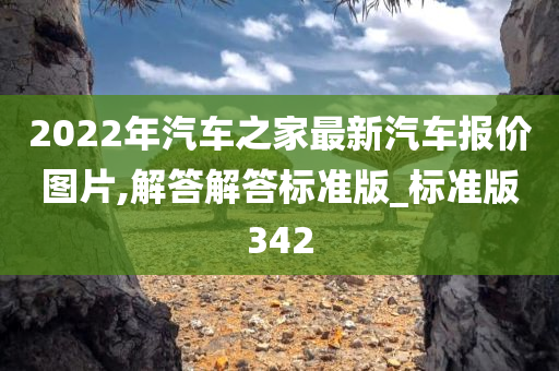 2022年汽车之家最新汽车报价图片,解答解答标准版_标准版342