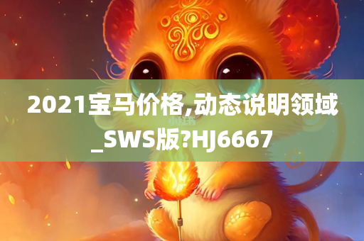 2021宝马价格,动态说明领域_SWS版?HJ6667