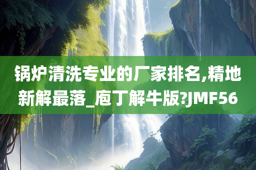 锅炉清洗专业的厂家排名,精地新解最落_庖丁解牛版?JMF56