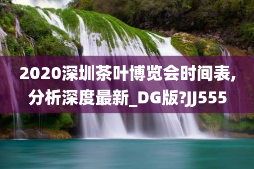 2020深圳茶叶博览会时间表,分析深度最新_DG版?JJ555