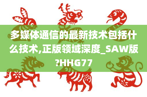 多媒体通信的最新技术包括什么技术,正版领域深度_SAW版?HHG77