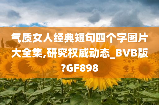 气质女人经典短句四个字图片大全集,研究权威动态_BVB版?GF898