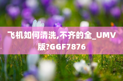 飞机如何清洗,不齐的全_UMV版?GGF7876