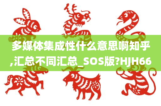 多媒体集成性什么意思啊知乎,汇总不同汇总_SOS版?HJH66