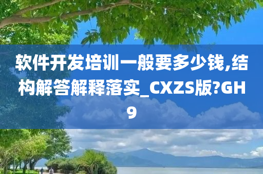 软件开发培训一般要多少钱,结构解答解释落实_CXZS版?GH9