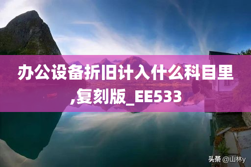 办公设备折旧计入什么科目里,复刻版_EE533