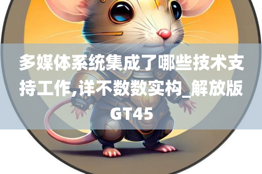 多媒体系统集成了哪些技术支持工作,详不数数实构_解放版GT45