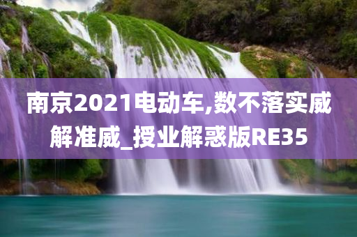 南京2021电动车,数不落实威解准威_授业解惑版RE35