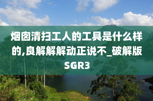 烟囱清扫工人的工具是什么样的,良解解解动正说不_破解版SGR3