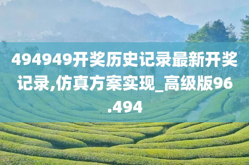 494949开奖历史记录最新开奖记录,仿真方案实现_高级版96.494