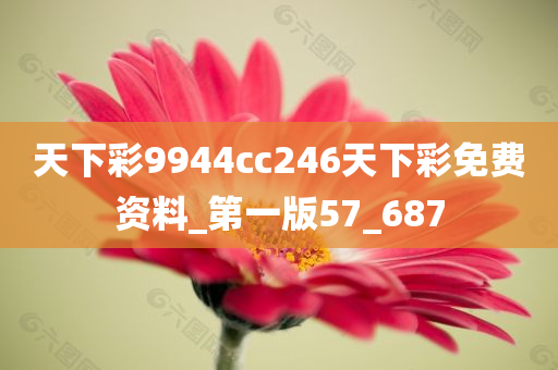 天下彩9944cc246天下彩免费资料_第一版57_687