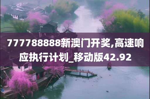 777788888新澳门开奖,高速响应执行计划_移动版42.92