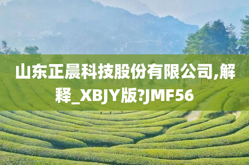 山东正晨科技股份有限公司,解释_XBJY版?JMF56