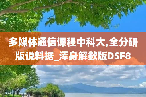 多媒体通信课程中科大,全分研版说料据_浑身解数版DSF8