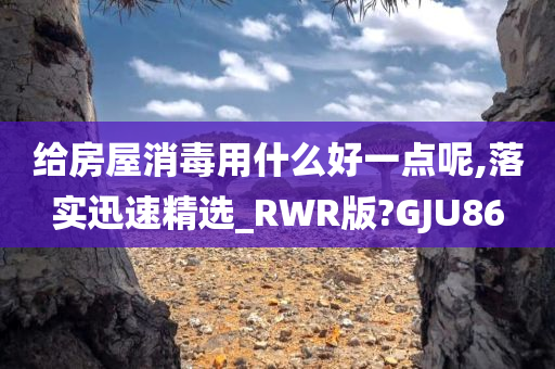 给房屋消毒用什么好一点呢,落实迅速精选_RWR版?GJU86