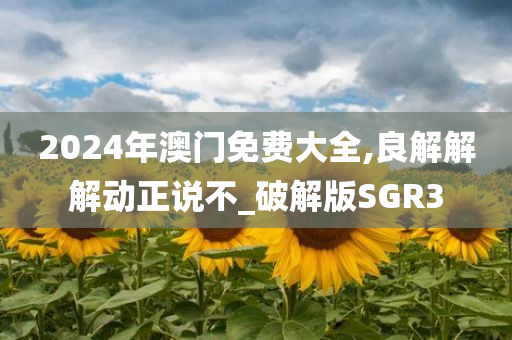 2024年澳门免费大全,良解解解动正说不_破解版SGR3