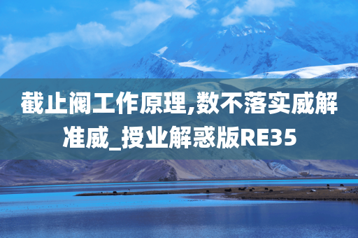 截止阀工作原理,数不落实威解准威_授业解惑版RE35