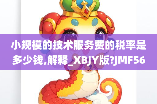 小规模的技术服务费的税率是多少钱,解释_XBJY版?JMF56