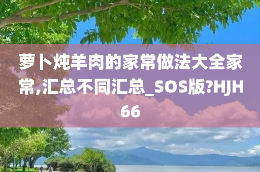 萝卜炖羊肉的家常做法大全家常,汇总不同汇总_SOS版?HJH66