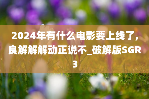 2024年有什么电影要上线了,良解解解动正说不_破解版SGR3