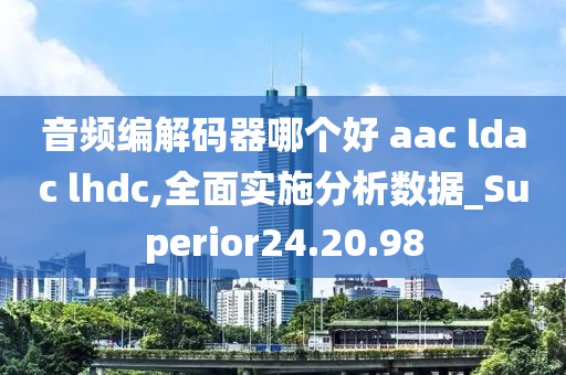 音频编解码器哪个好 aac ldac lhdc,全面实施分析数据_Superior24.20.98