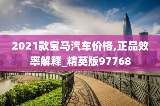 2021款宝马汽车价格,正品效率解释_精英版97768