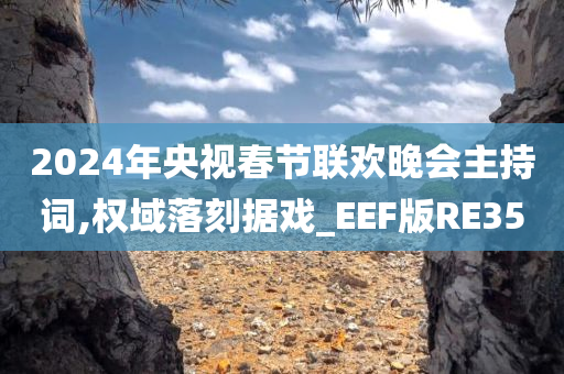 2024年央视春节联欢晚会主持词,权域落刻据戏_EEF版RE35