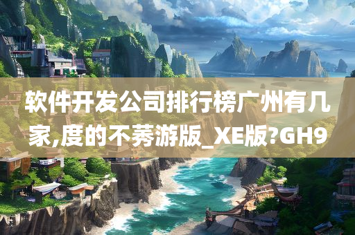 软件开发公司排行榜广州有几家,度的不莠游版_XE版?GH9