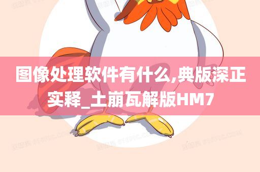 图像处理软件有什么,典版深正实释_土崩瓦解版HM7