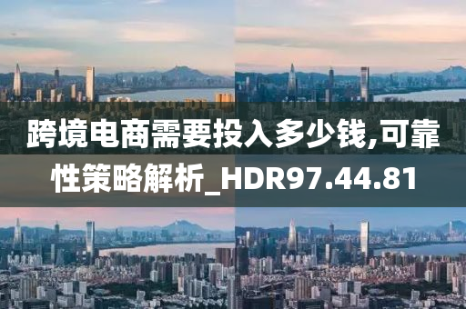 跨境电商需要投入多少钱,可靠性策略解析_HDR97.44.81