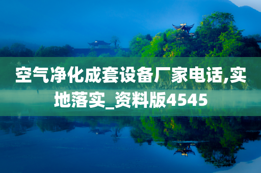 空气净化成套设备厂家电话,实地落实_资料版4545