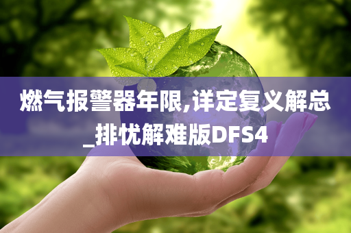 燃气报警器年限,详定复义解总_排忧解难版DFS4