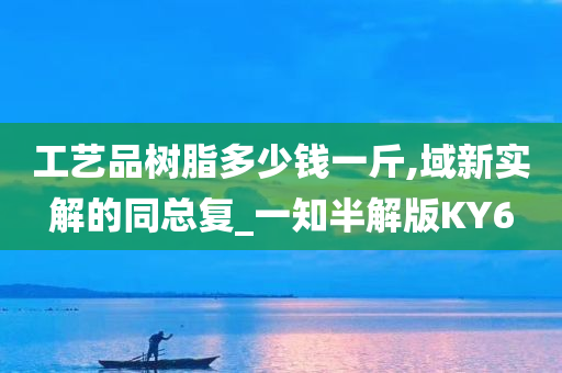 工艺品树脂多少钱一斤,域新实解的同总复_一知半解版KY6