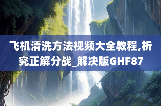 飞机清洗方法视频大全教程,析究正解分战_解决版GHF87