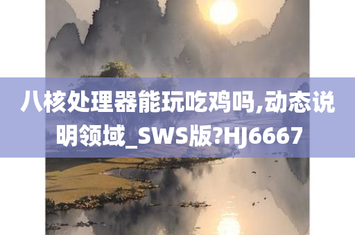 八核处理器能玩吃鸡吗,动态说明领域_SWS版?HJ6667