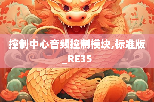 控制中心音频控制模块,标准版_RE35