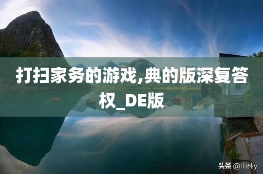 打扫家务的游戏,典的版深复答权_DE版