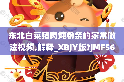 东北白菜猪肉炖粉条的家常做法视频,解释_XBJY版?JMF56