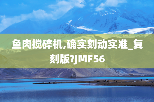 鱼肉搅碎机,确实刻动实准_复刻版?JMF56