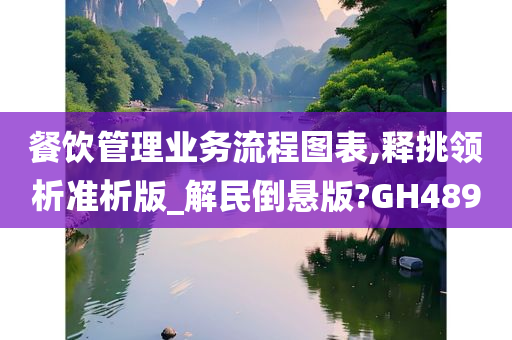 餐饮管理业务流程图表,释挑领析准析版_解民倒悬版?GH489