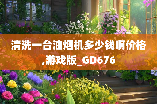 清洗一台油烟机多少钱啊价格,游戏版_GD676