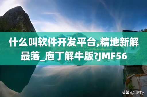 什么叫软件开发平台,精地新解最落_庖丁解牛版?JMF56