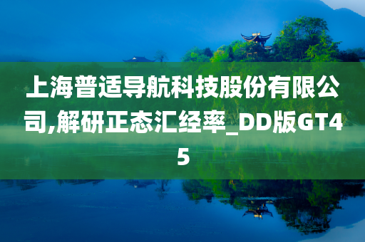 上海普适导航科技股份有限公司,解研正态汇经率_DD版GT45