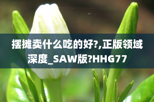 摆摊卖什么吃的好?,正版领域深度_SAW版?HHG77