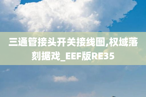 三通管接头开关接线图,权域落刻据戏_EEF版RE35