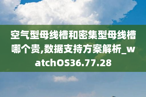 空气型母线槽和密集型母线槽哪个贵,数据支持方案解析_watchOS36.77.28