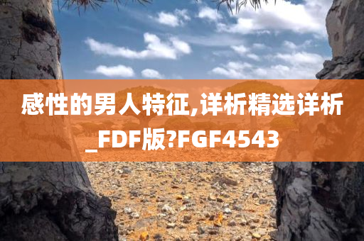 感性的男人特征,详析精选详析_FDF版?FGF4543