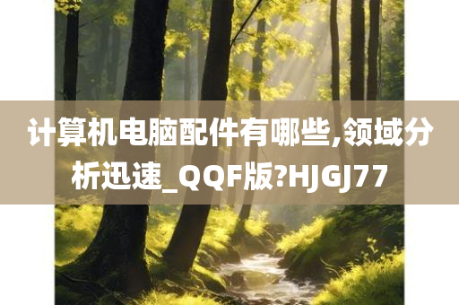 计算机电脑配件有哪些,领域分析迅速_QQF版?HJGJ77